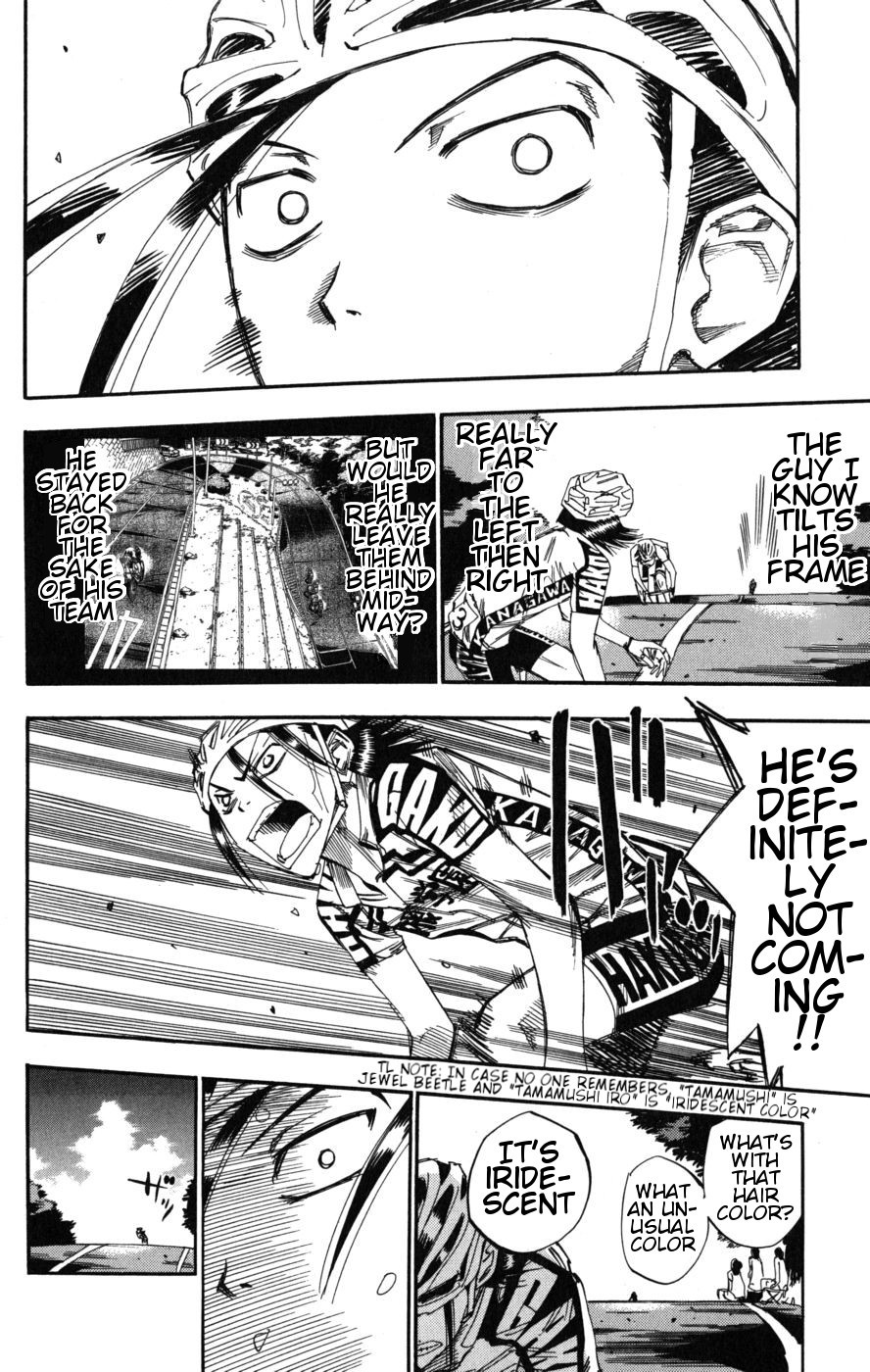 Yowamushi Pedal Chapter 97 page 15 - Chapter 97: Throw Away Hope