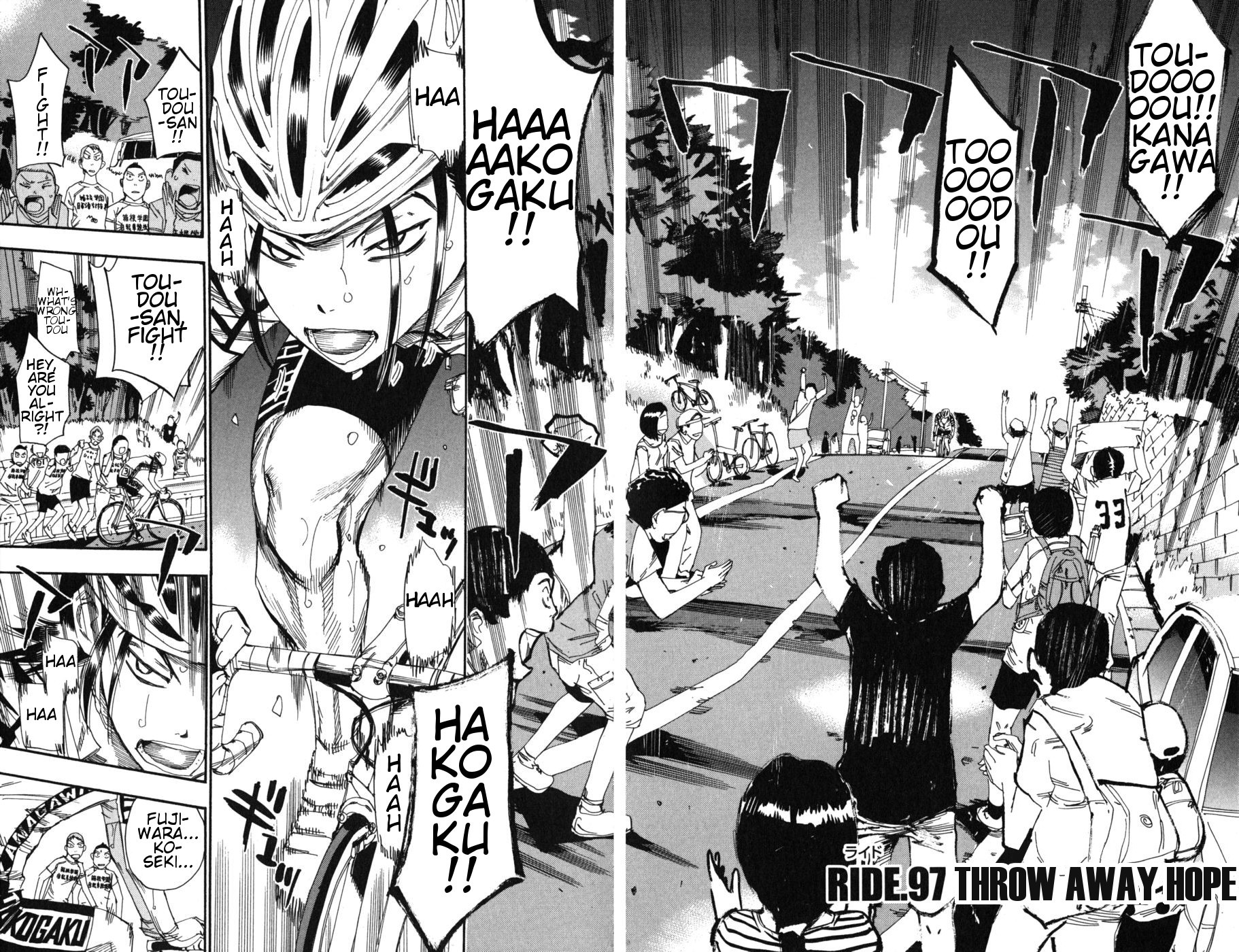 Yowamushi Pedal Chapter 97 page 4 - Chapter 97: Throw Away Hope