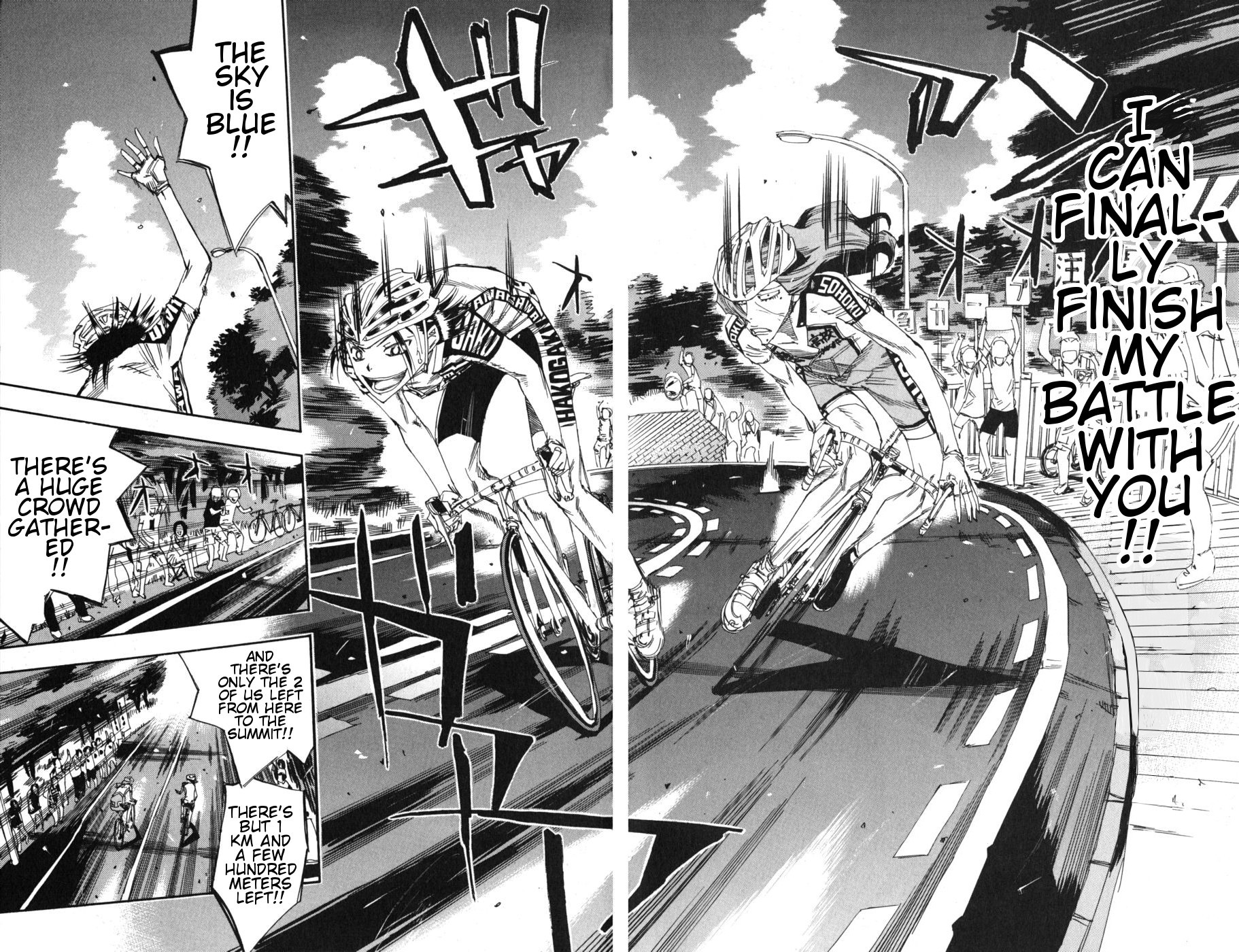Yowamushi Pedal Chapter 98 page 11 - Chapter 98: Climax