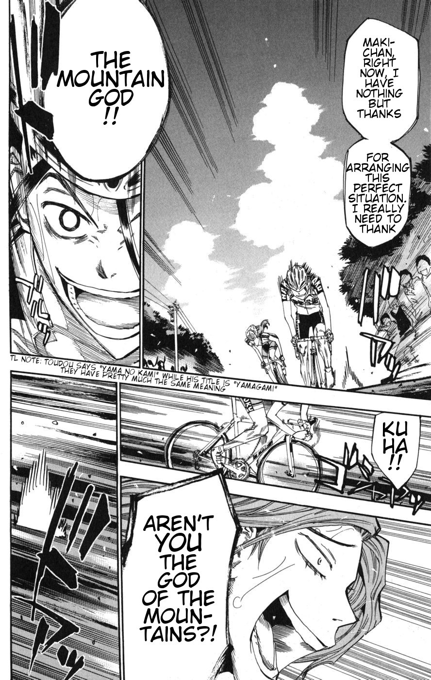 Yowamushi Pedal Chapter 98 page 14 - Chapter 98: Climax