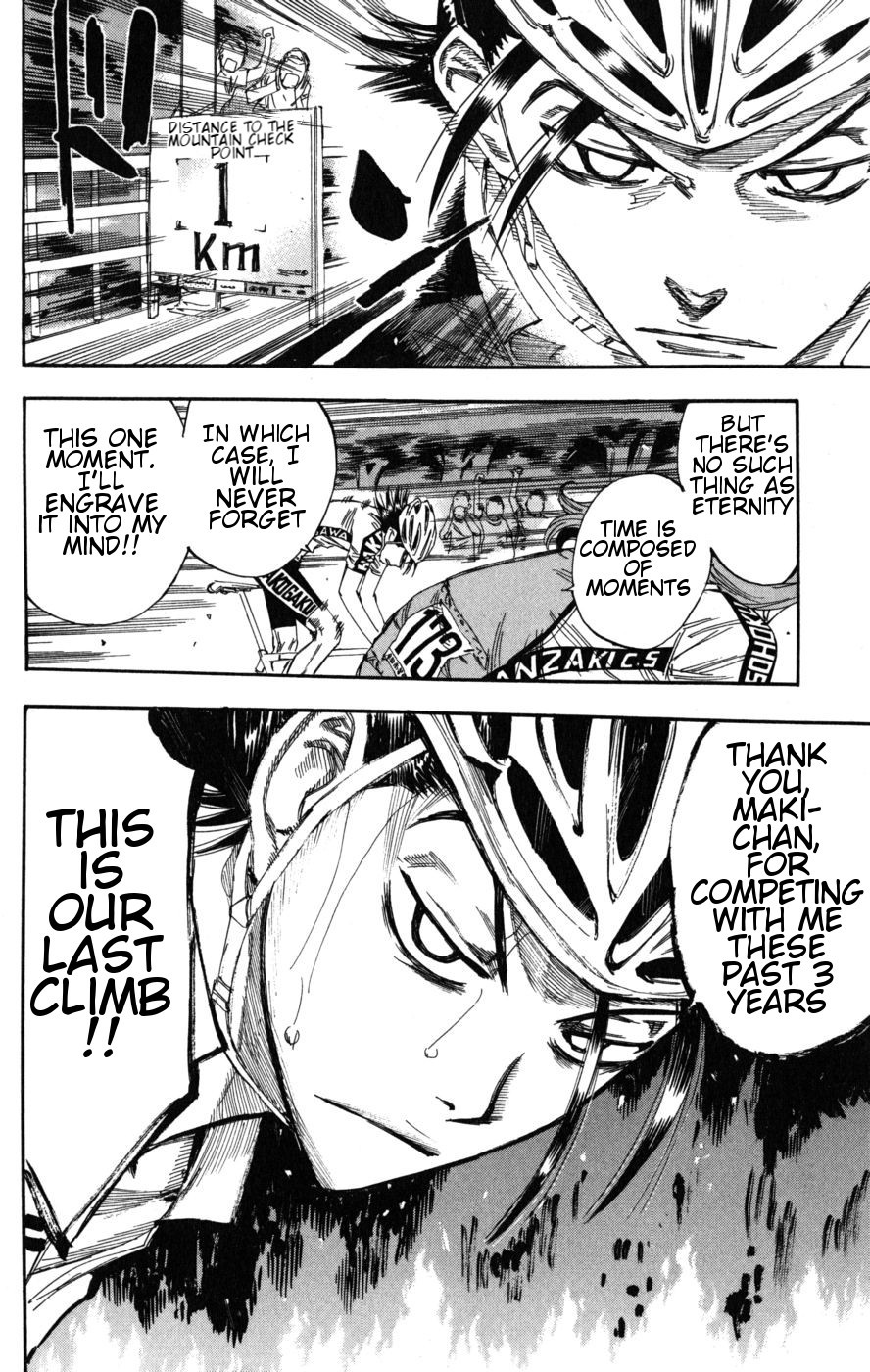 Yowamushi Pedal Chapter 98 page 16 - Chapter 98: Climax