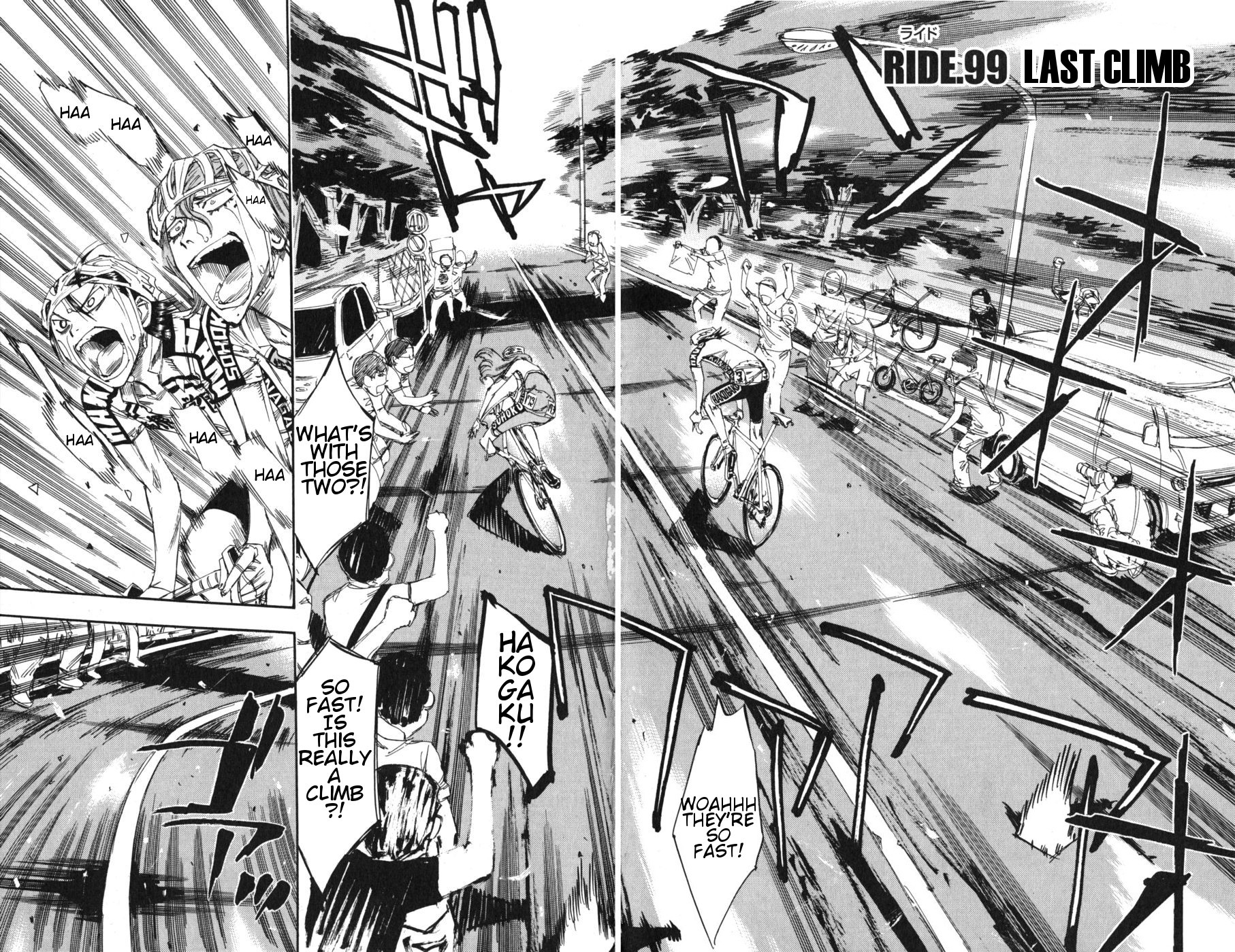Yowamushi Pedal Chapter 99 page 5 - Chapter 99: Last Climb
