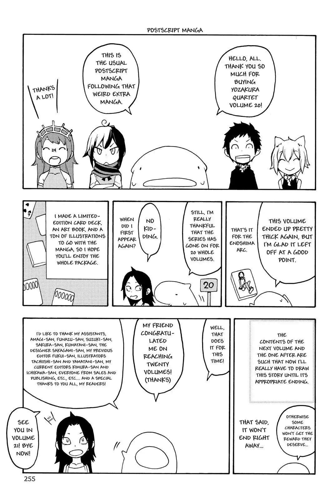 Yozakura Quartet Chapter 119 page 65 - Chapter 119: Night 119