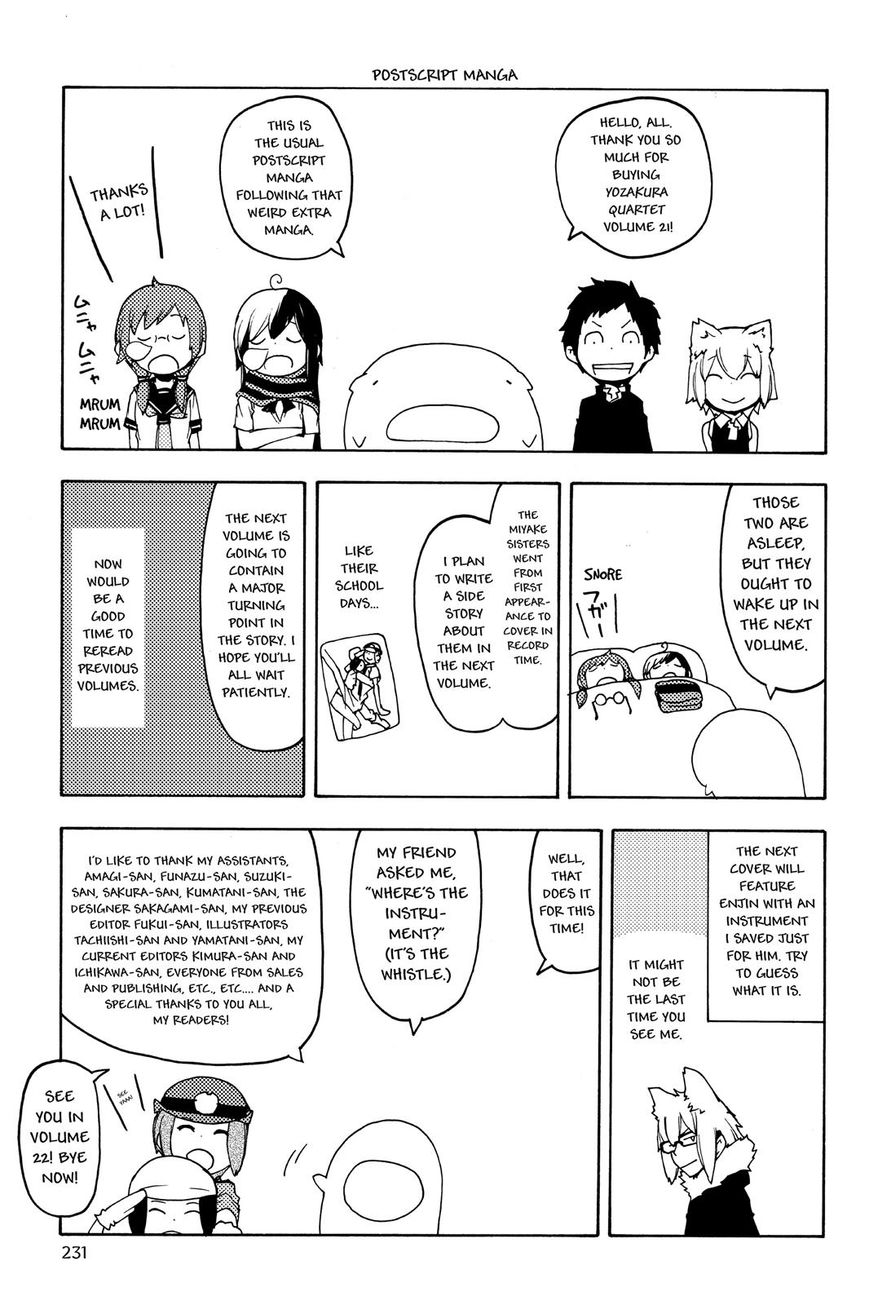Yozakura Quartet Chapter 124 page 55 - Chapter 124: Vol 12
