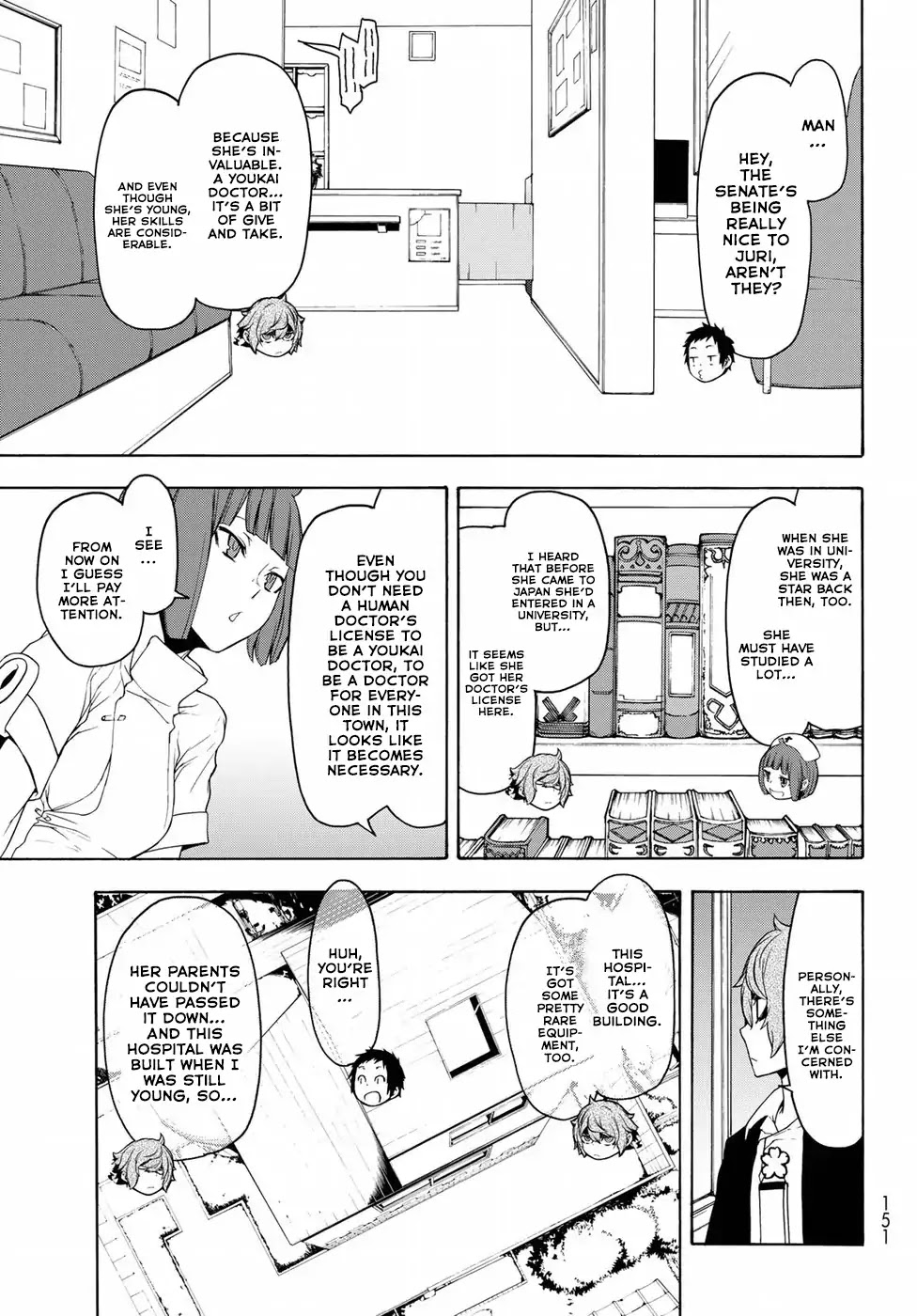 Yozakura Quartet Chapter 137 page 7 - Chapter 137