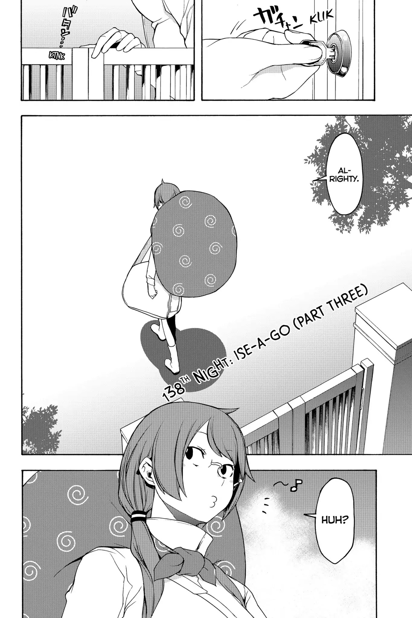 Yozakura Quartet Chapter 138 page 2 - Chapter 138: Ise-A-Go (Part Three)