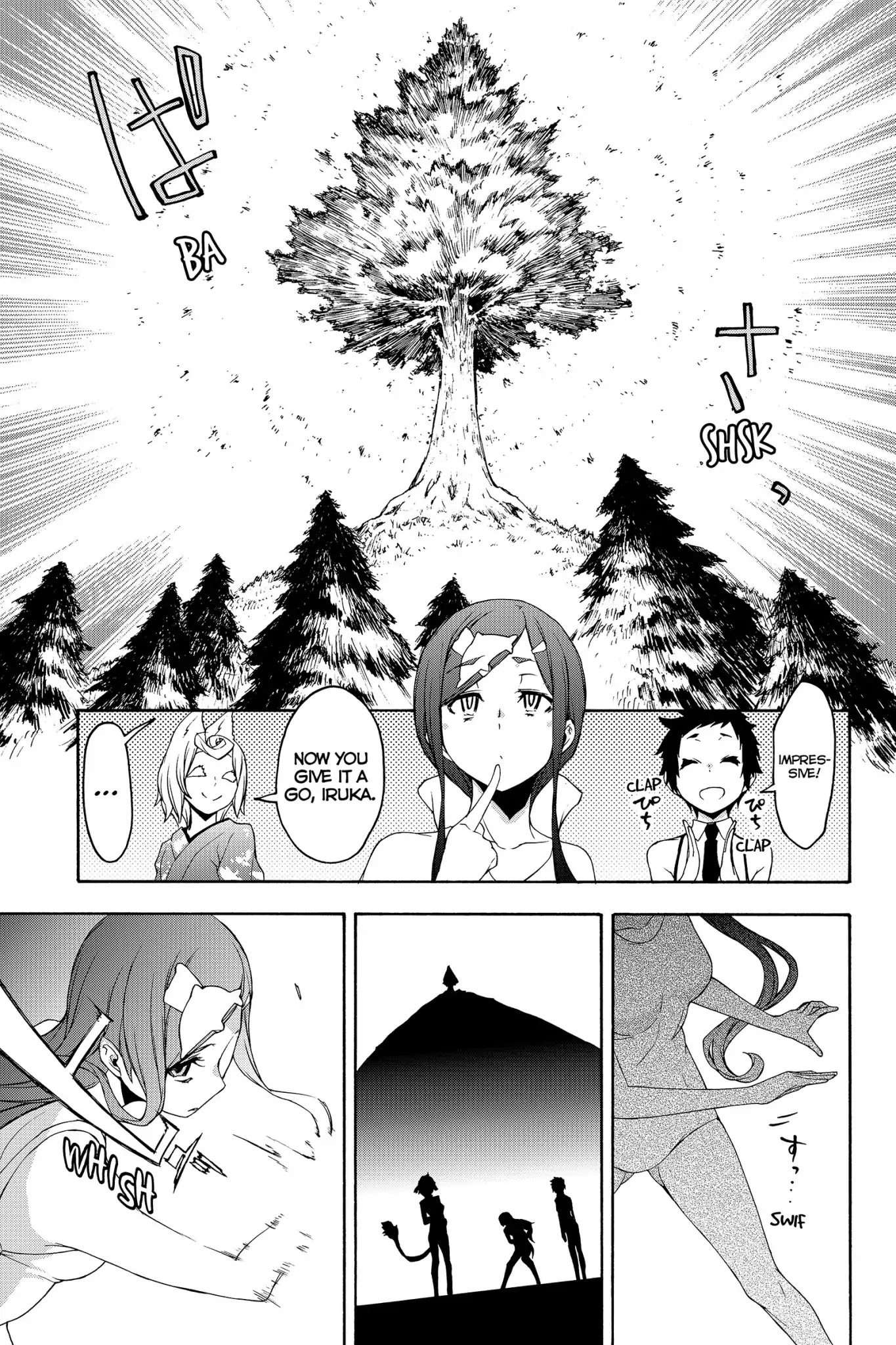 Yozakura Quartet Chapter 142 page 11 - Chapter 142: Keelback Steelback