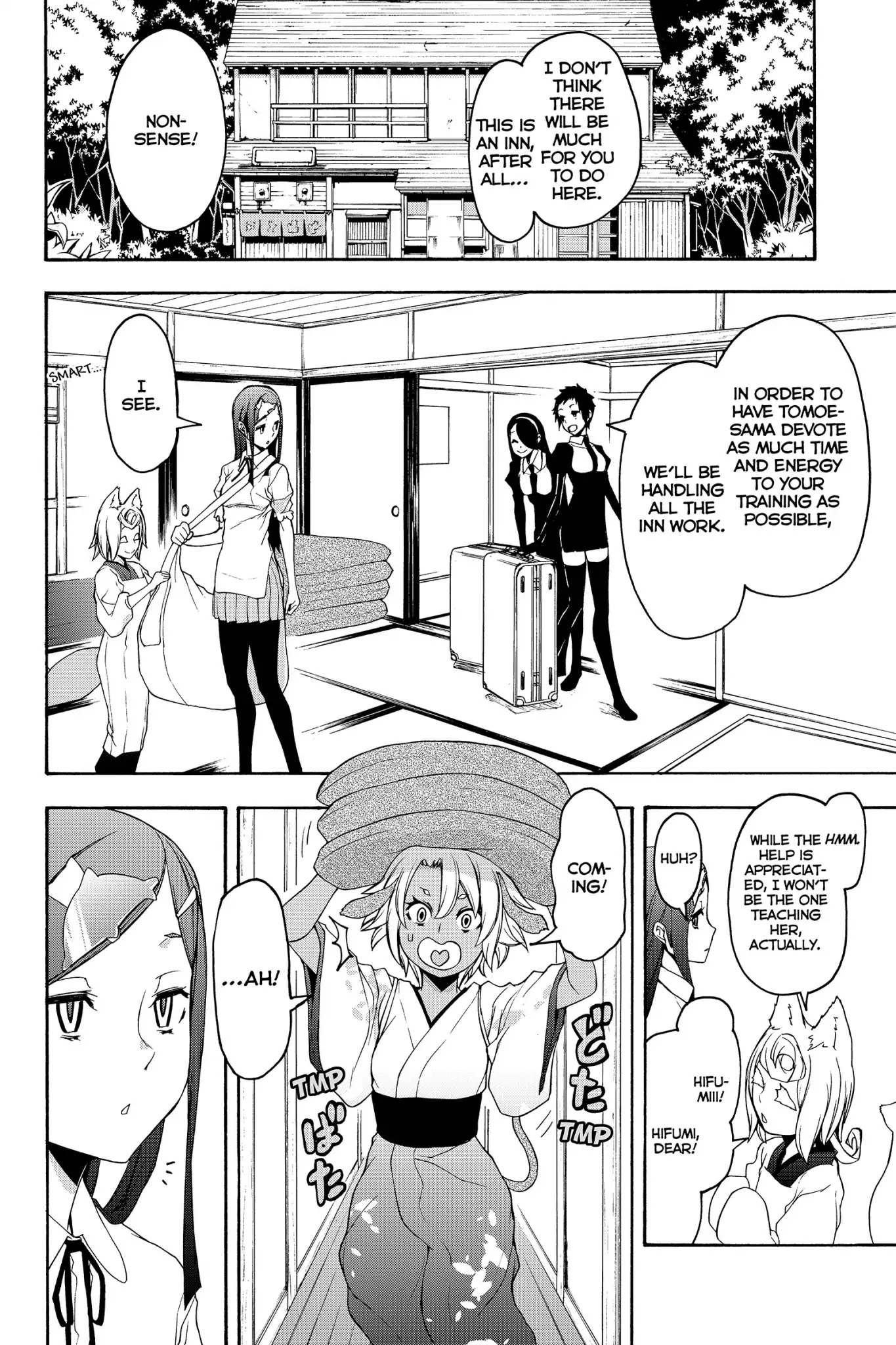 Yozakura Quartet Chapter 142 page 4 - Chapter 142: Keelback Steelback
