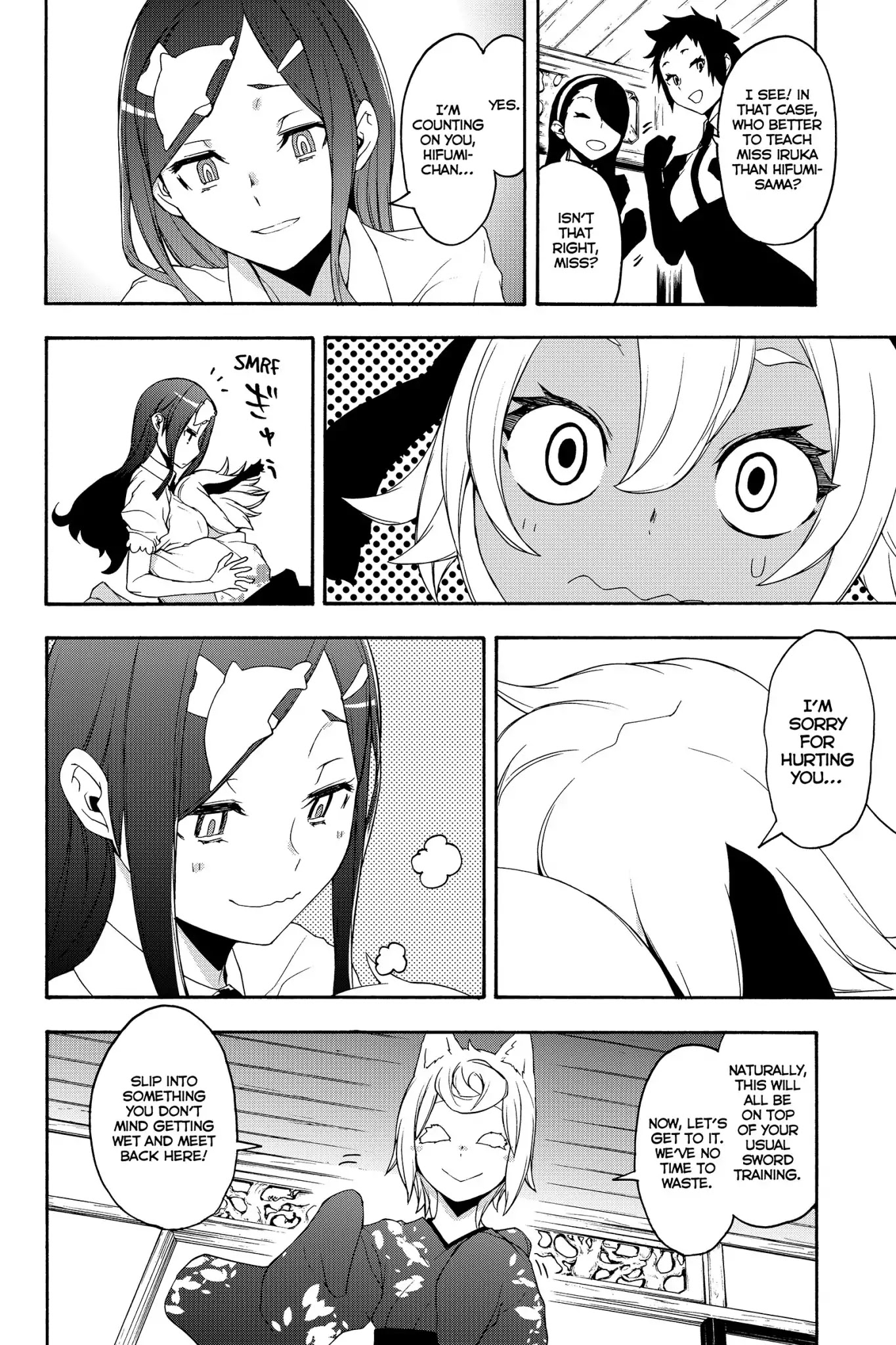 Yozakura Quartet Chapter 142 page 6 - Chapter 142: Keelback Steelback