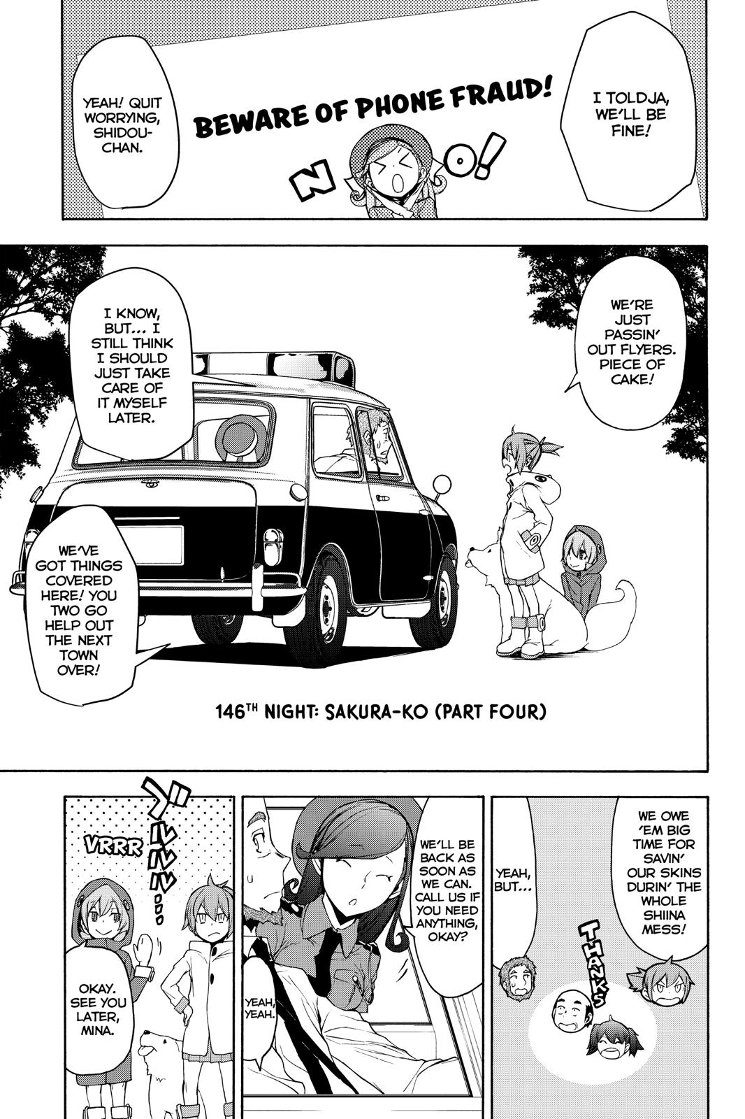 Yozakura Quartet Chapter 146 page 1 - Chapter 146