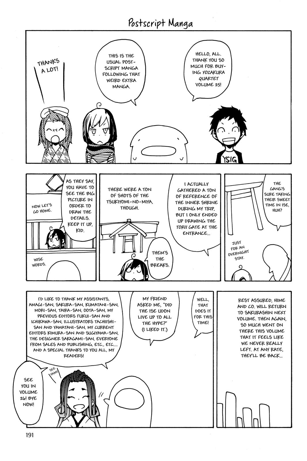 Yozakura Quartet Chapter 147 page 43 - Chapter 147
