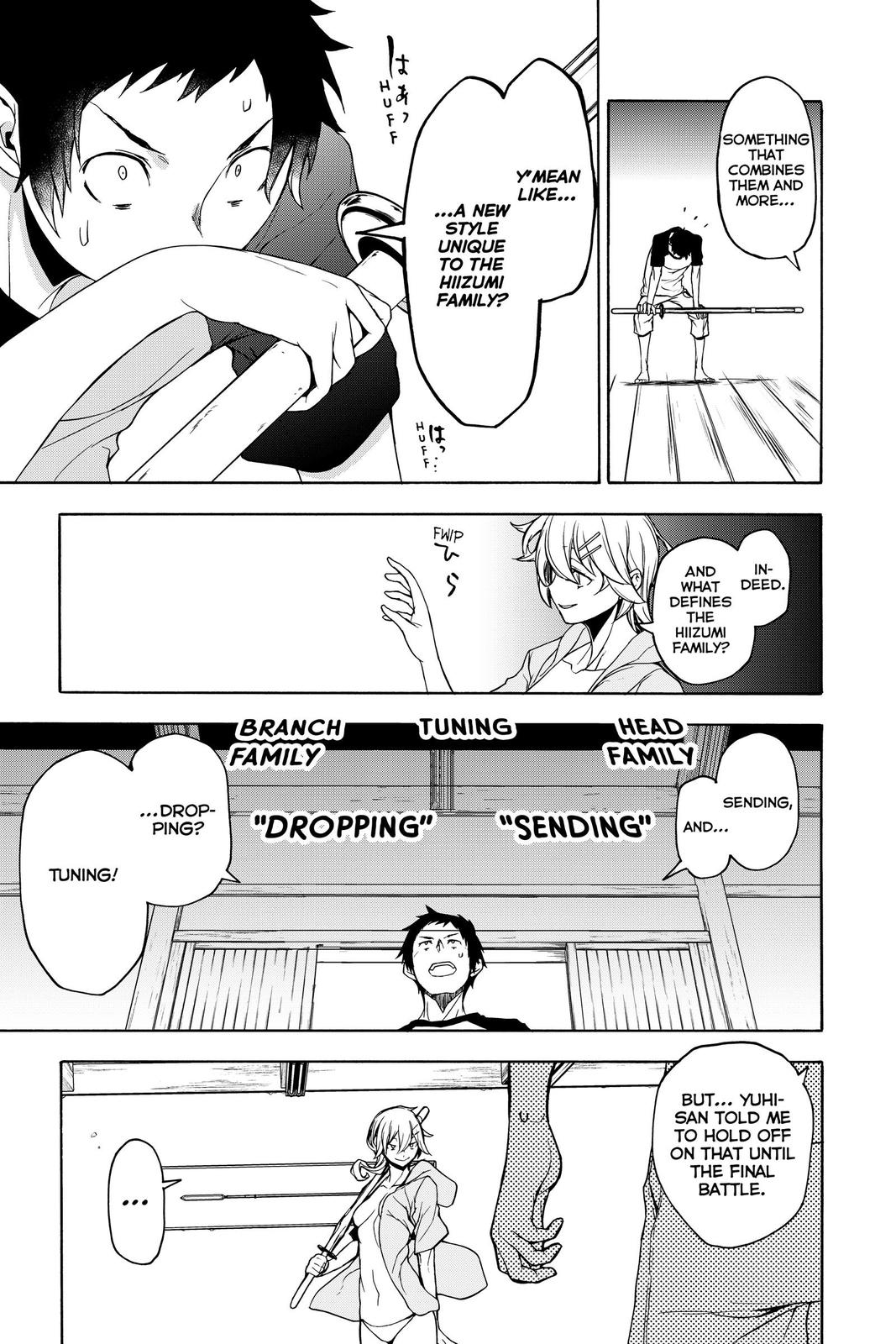 Yozakura Quartet Chapter 155 page 37 - Chapter 155