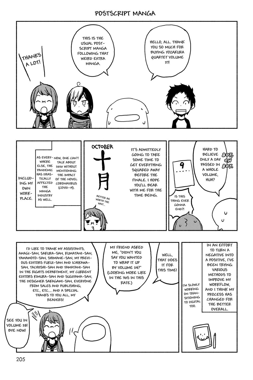 Yozakura Quartet Chapter 157 page 43 - Chapter 157