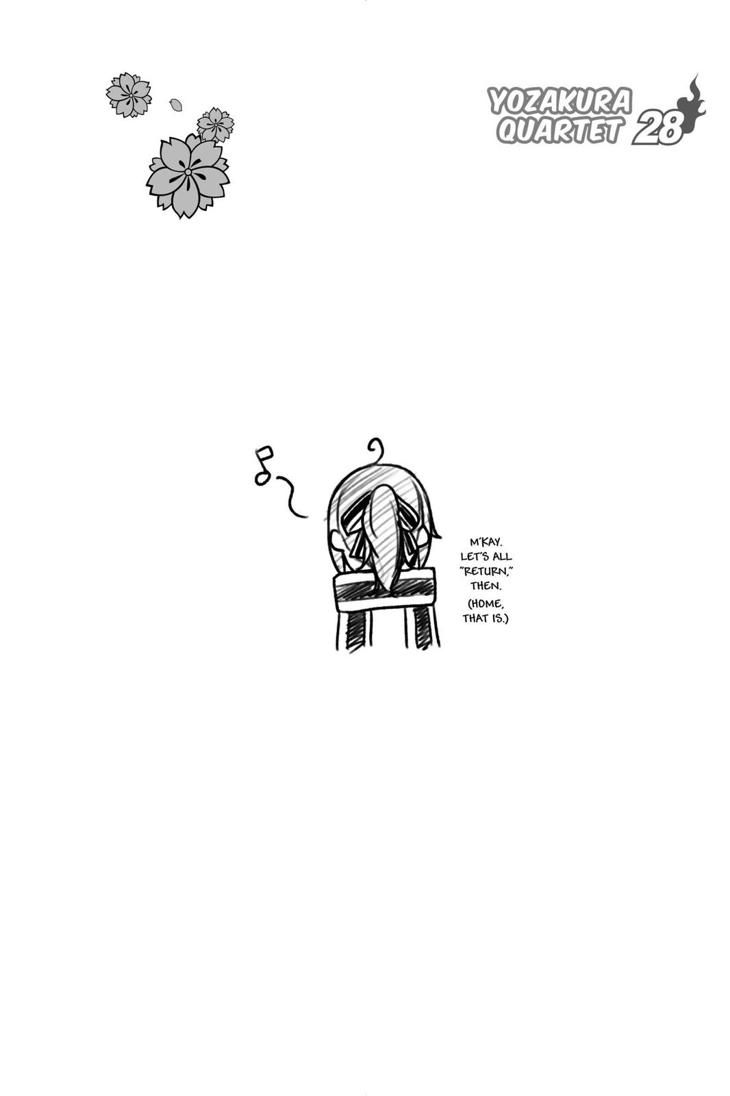 Yozakura Quartet Chapter 161 page 44 - Chapter 161