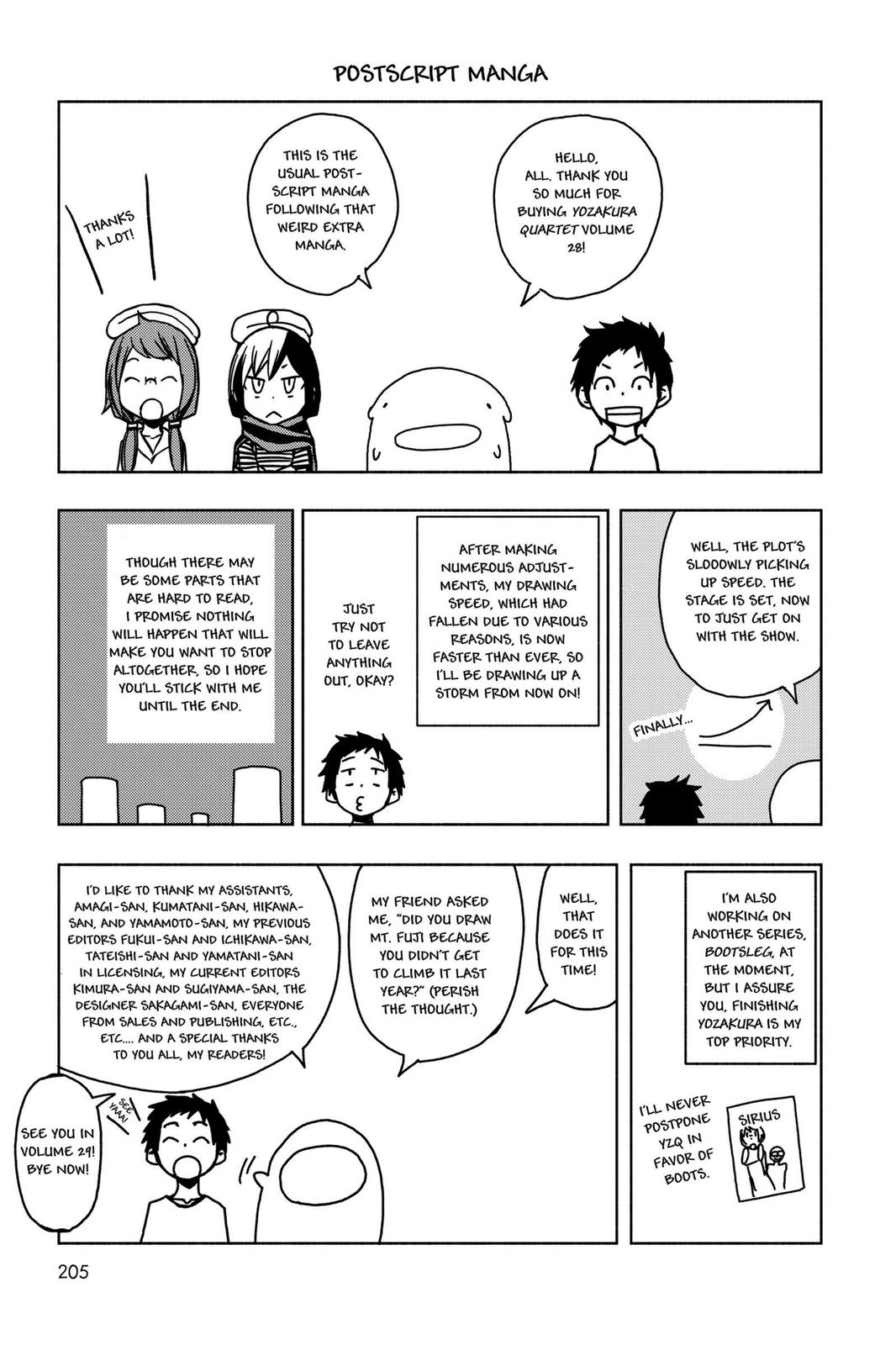 Yozakura Quartet Chapter 163 page 39 - Chapter 163