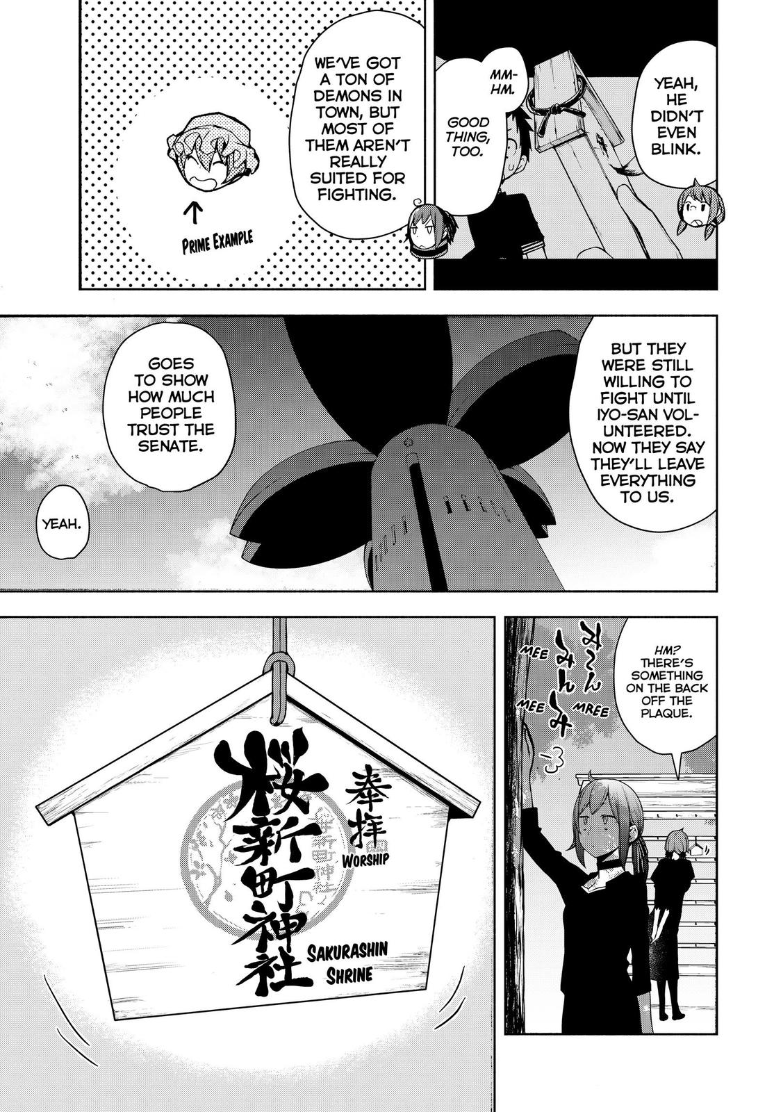 Yozakura Quartet Chapter 164 page 38 - Chapter 164