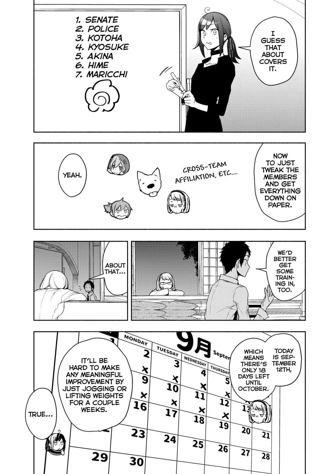 Yozakura Quartet Chapter 164 page 61 - Chapter 164