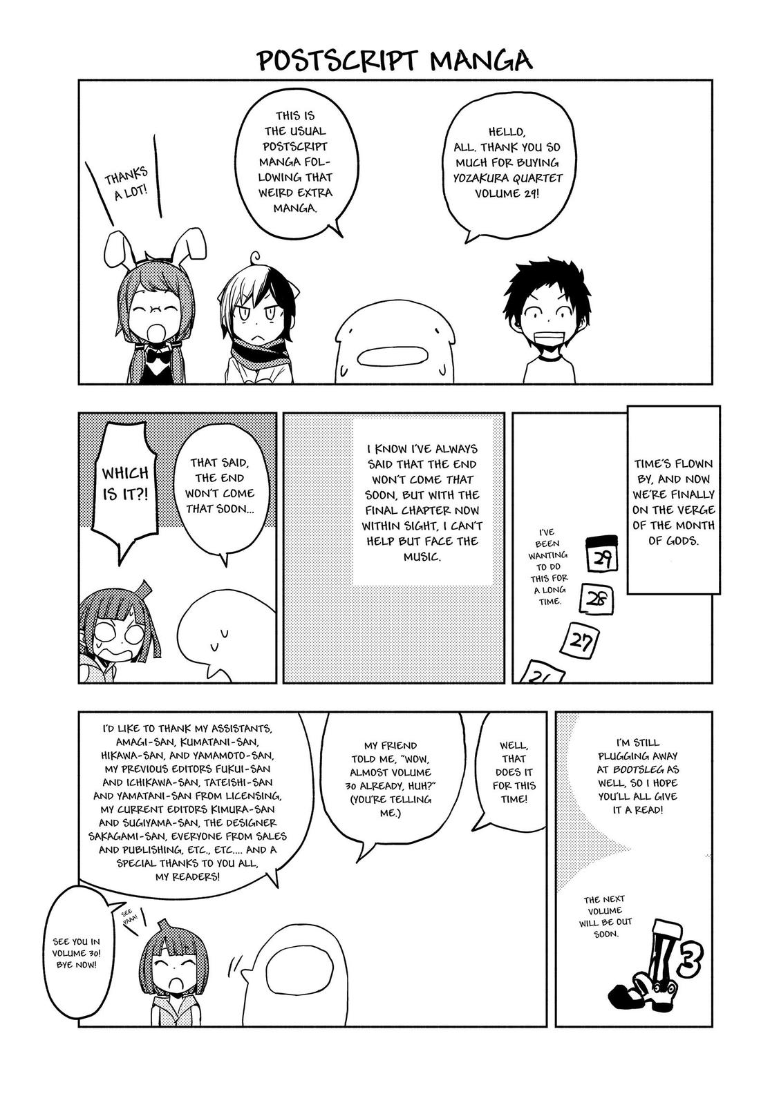 Yozakura Quartet Chapter 167 page 114 - Chapter 167