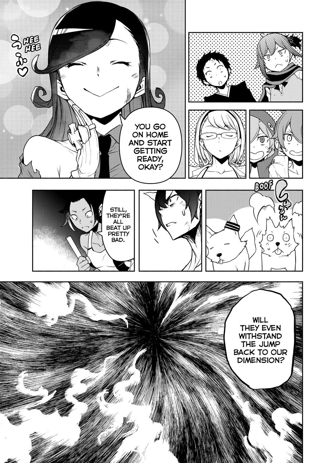 Yozakura Quartet Chapter 178 page 17 - Chapter 178