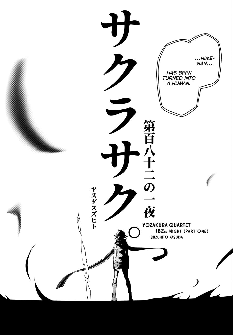 Yozakura Quartet Chapter 182.1 page 13 - Chapter 182.1