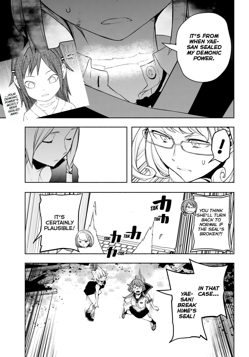 Yozakura Quartet Chapter 182.1 page 17 - Chapter 182.1