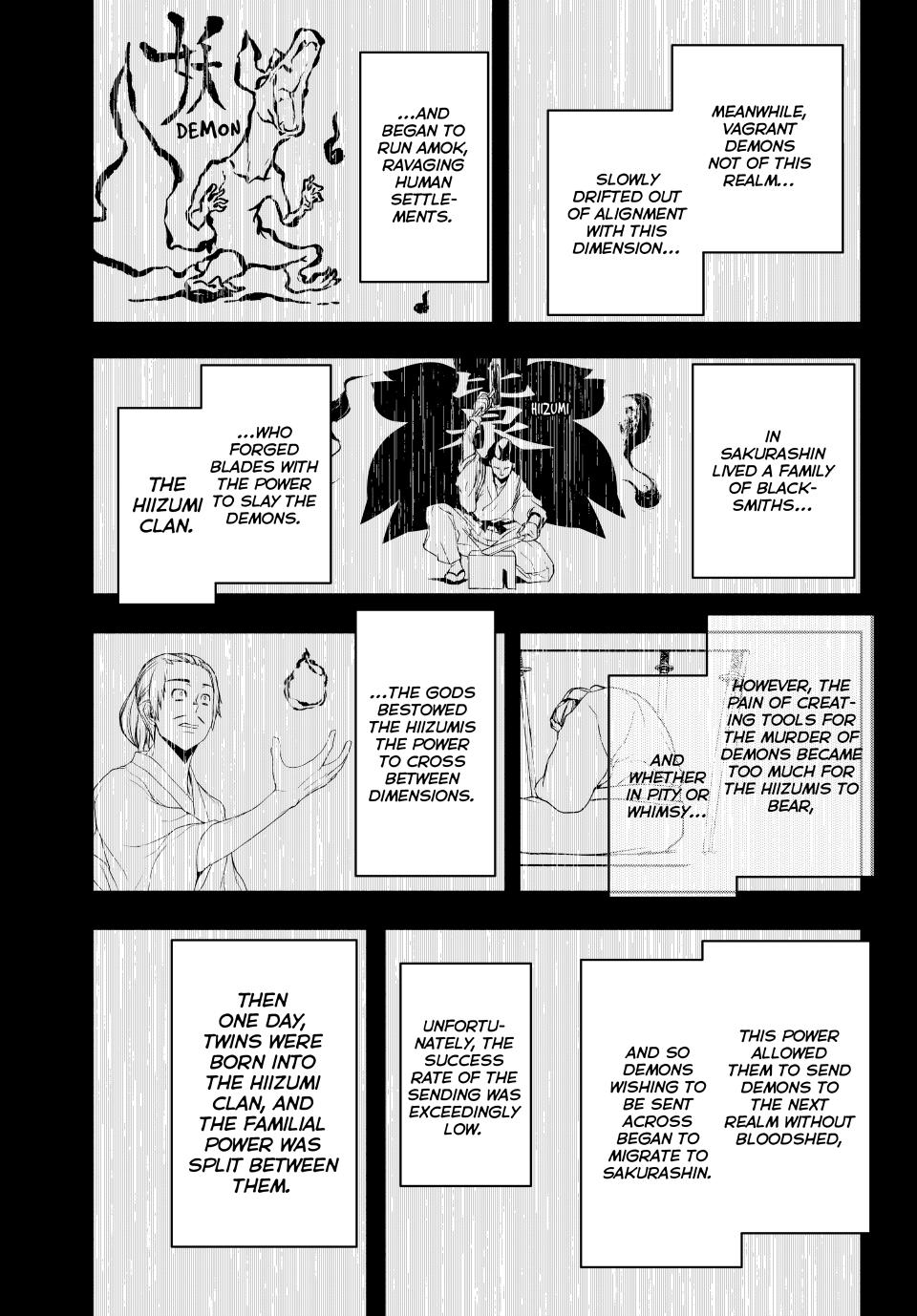 Yozakura Quartet Chapter 182.1 page 3 - Chapter 182.1