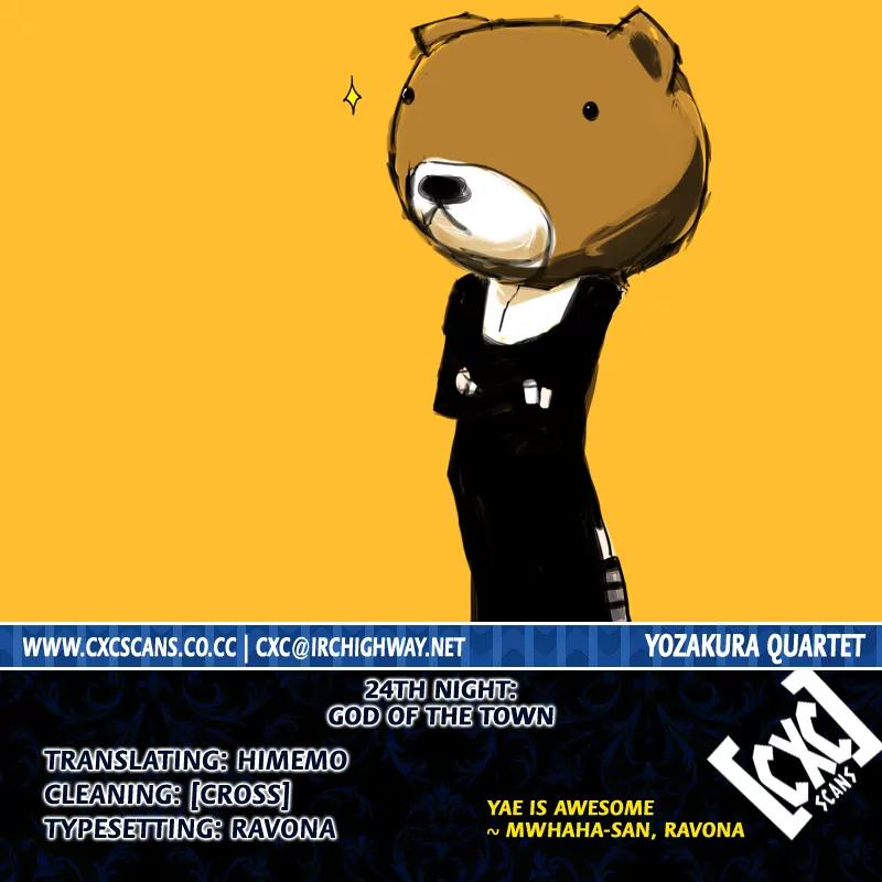 Yozakura Quartet Chapter 24 page 35 - Chapter 24: God Of The Town