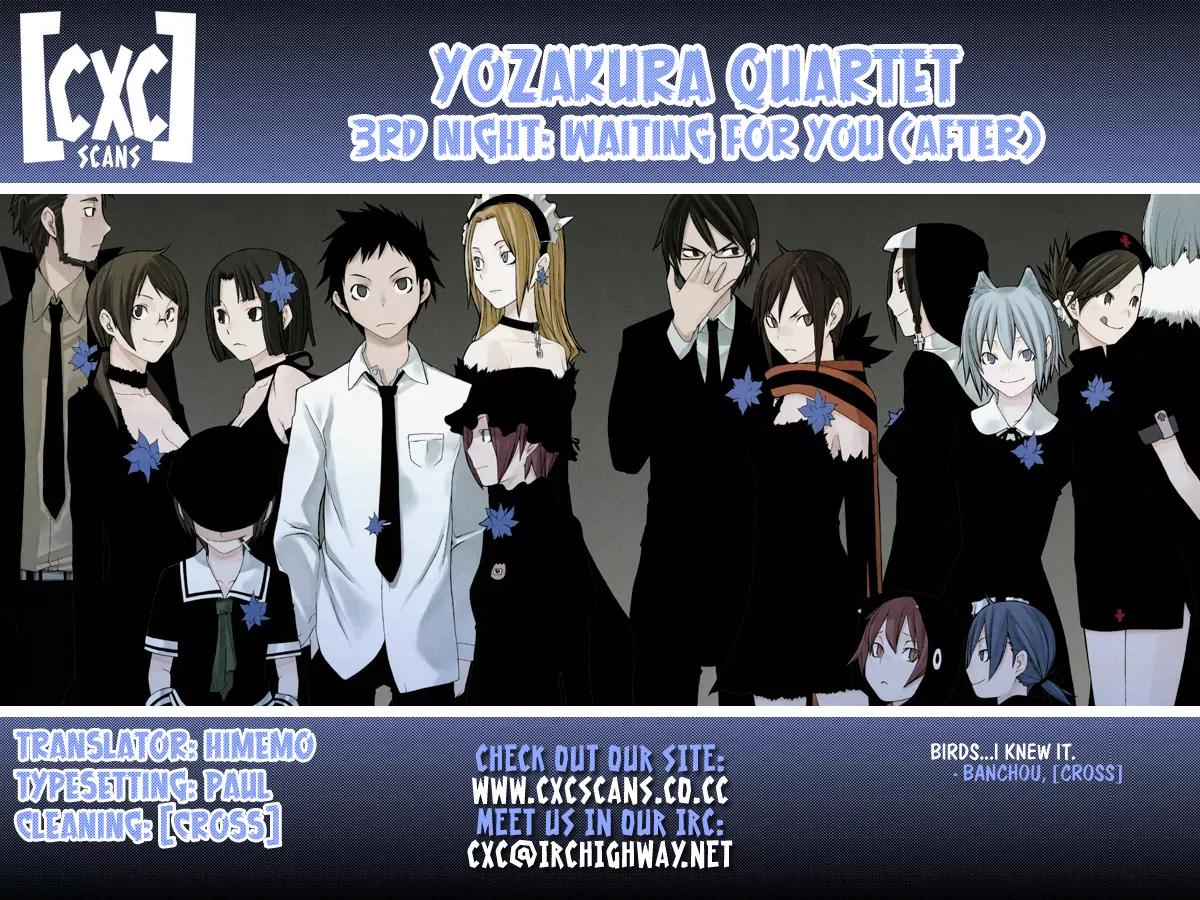 Yozakura Quartet Chapter 3 page 36 - Chapter 3: Waiting For You (After)