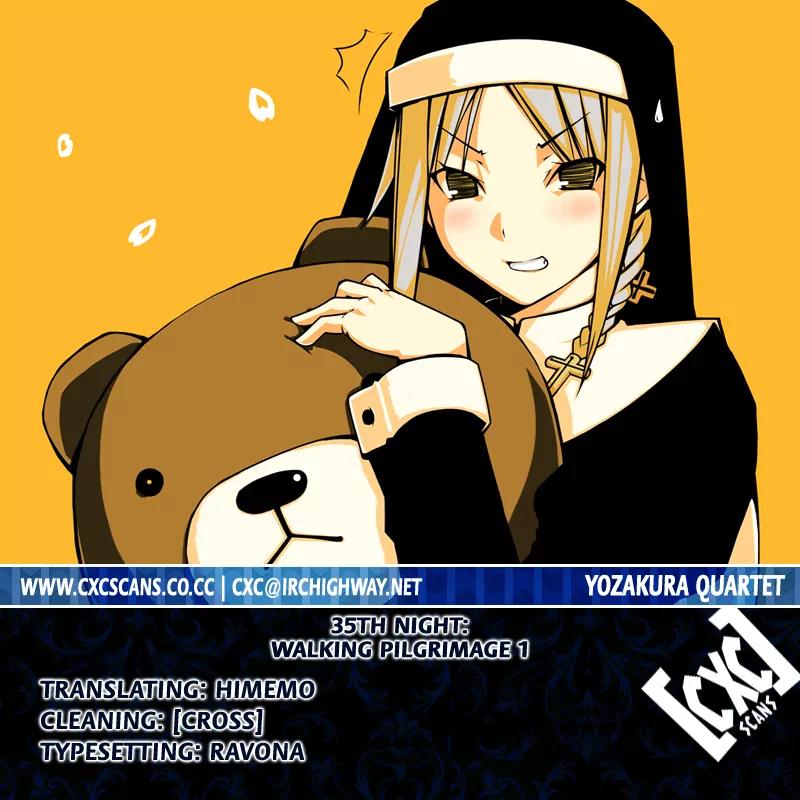 Yozakura Quartet Chapter 35 page 35 - Chapter 35: Walking Pilgrimage 1