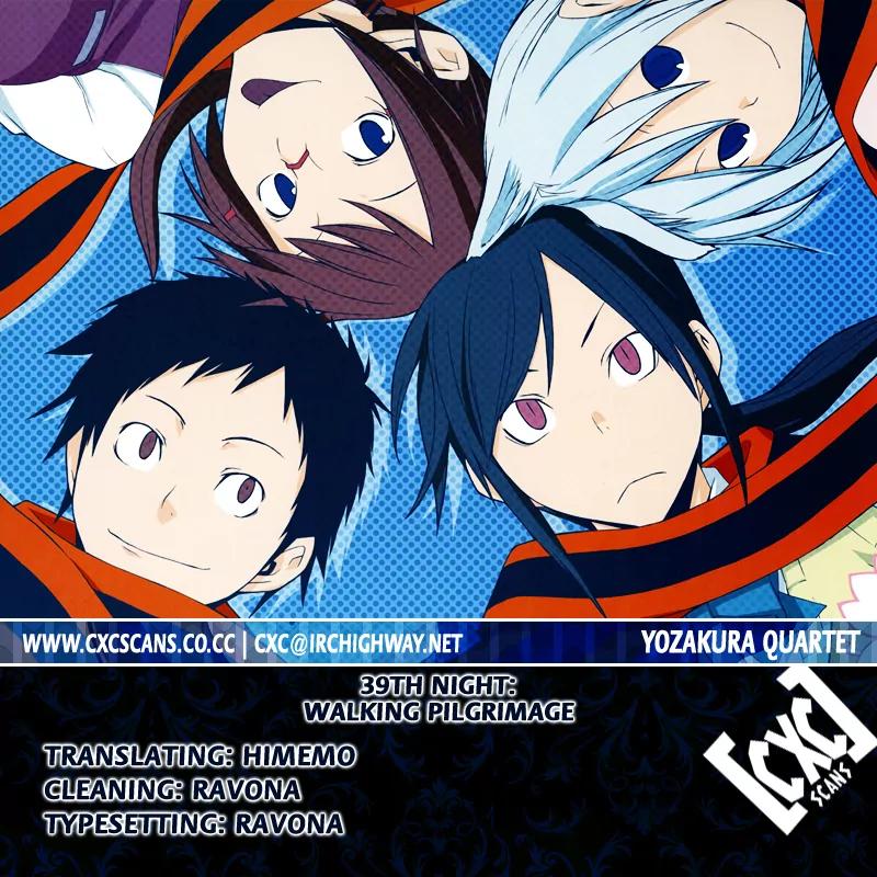 Yozakura Quartet Chapter 39 page 37 - Chapter 39: Walking Pilgrimage