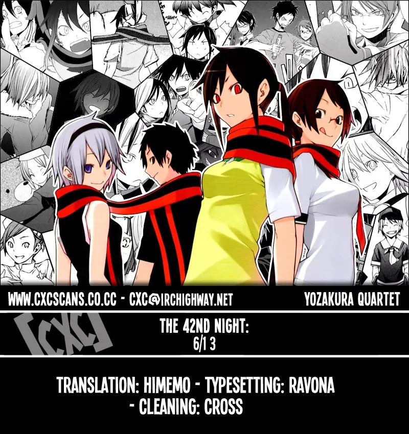 Yozakura Quartet Chapter 42 page 1 - Chapter 42 : 6/1 3