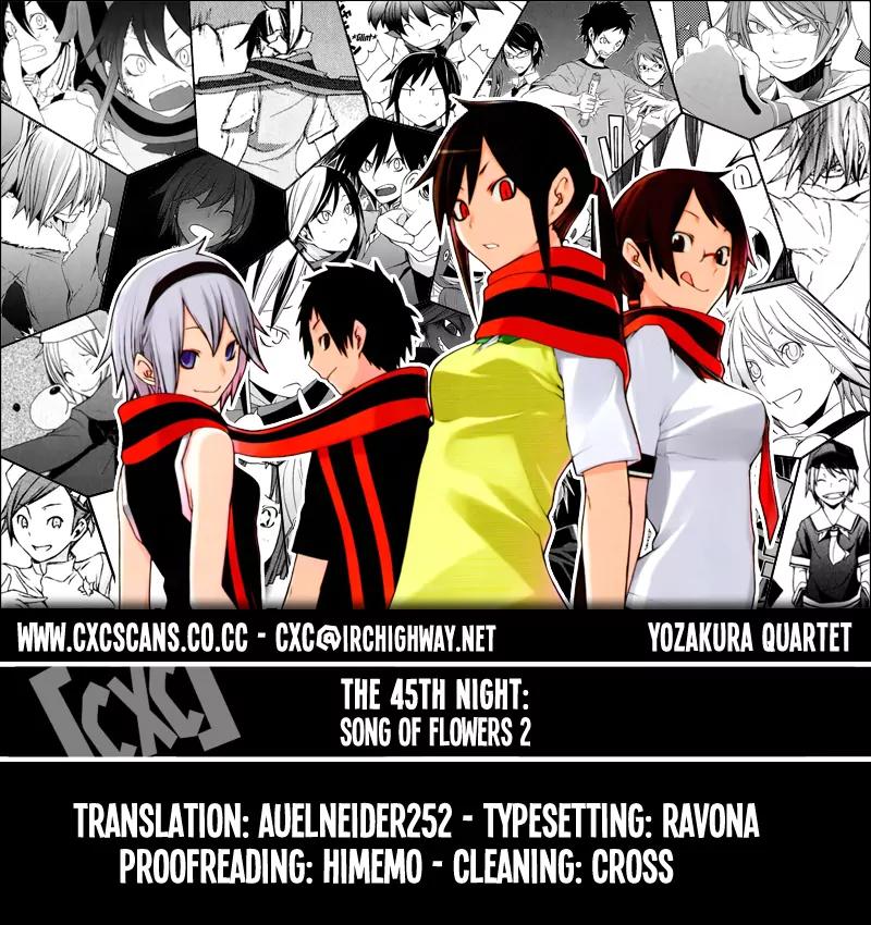 Yozakura Quartet Chapter 45 page 1 - Chapter 45: Song of Flowers 2
