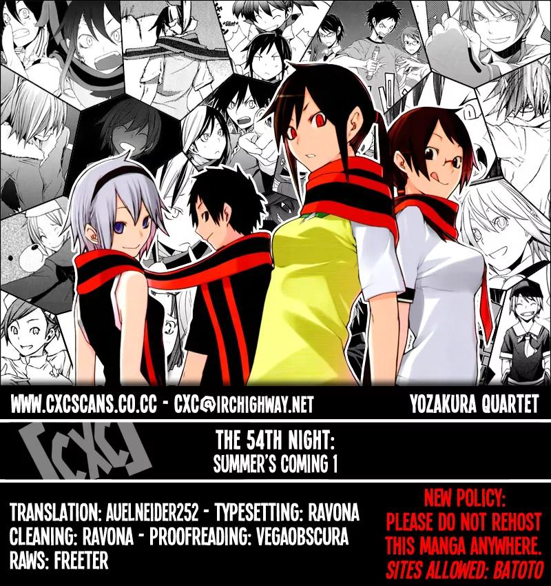 Yozakura Quartet Chapter 54 page 1 - Chapter 54: Summer's Coming 1