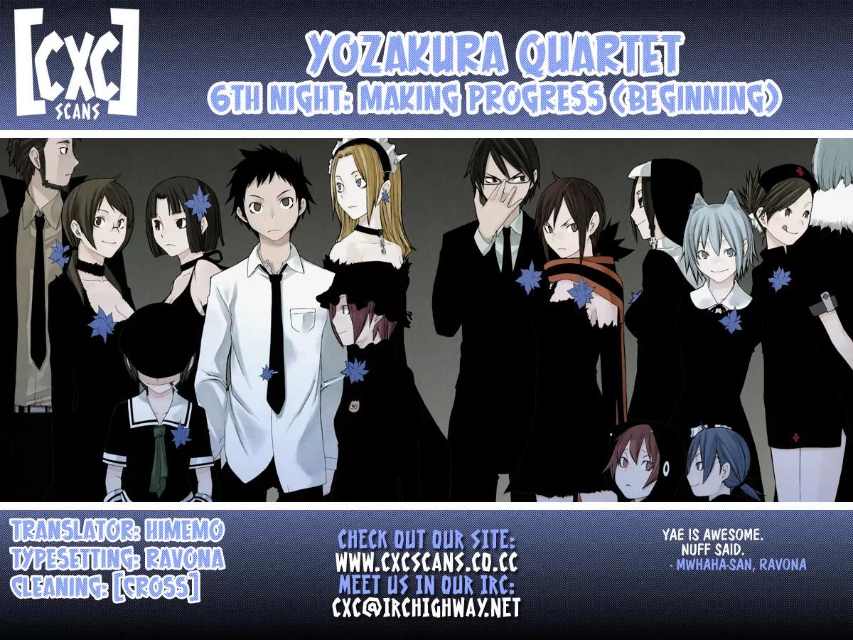 Yozakura Quartet Chapter 6 page 36 - Chapter 6: Making Progress (Beginning)