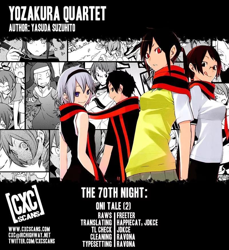Yozakura Quartet Chapter 70 page 1 - Chapter 70: Oni Tale 2