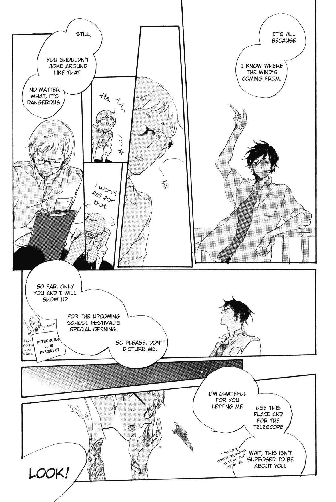 Yozora no Sumikko de, Chapter 1 page 13 - Chapter 1