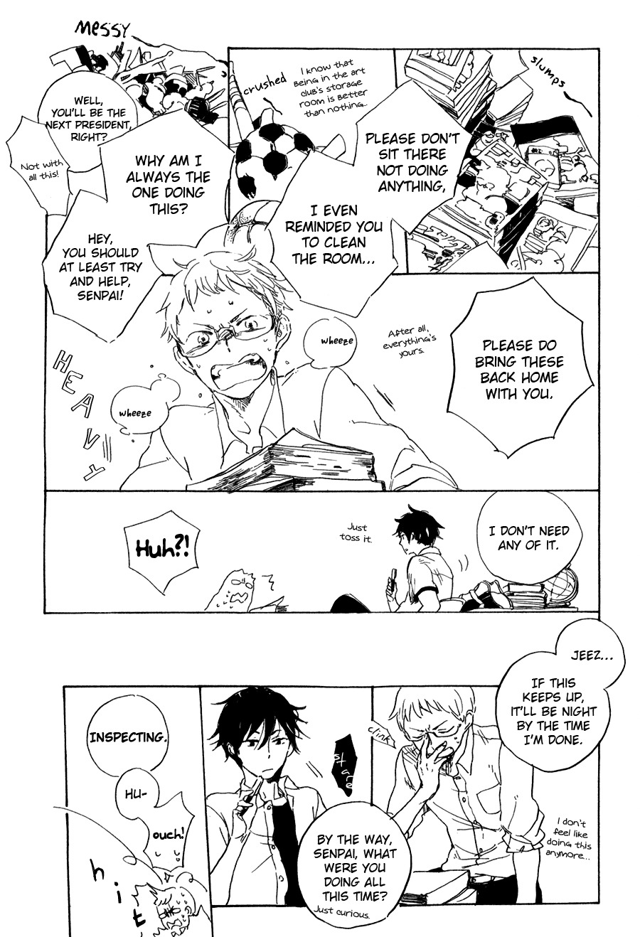 Yozora no Sumikko de, Chapter 4 page 3 - Chapter 4