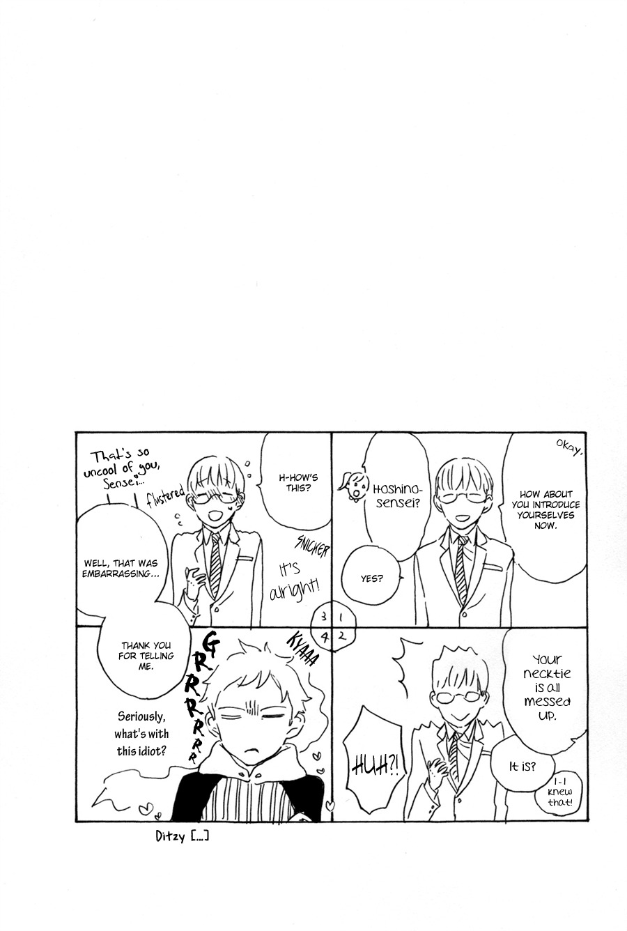 Yozora no Sumikko de, Chapter 9.1 page 13 - Chapter 9.1: Extras