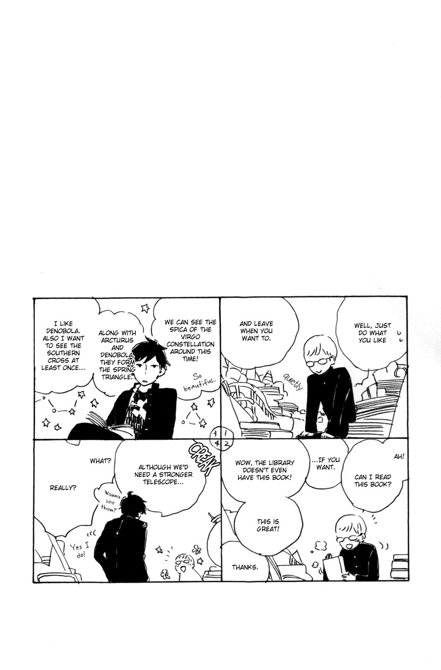 Yozora no Sumikko de, Chapter 9.1 page 17 - Chapter 9.1: Extras