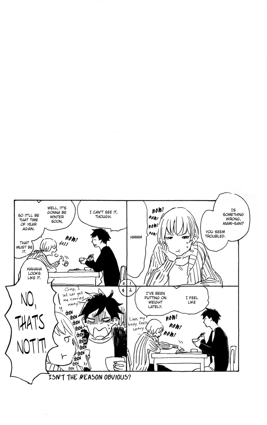 Yozora no Sumikko de, Chapter 9.1 page 19 - Chapter 9.1: Extras