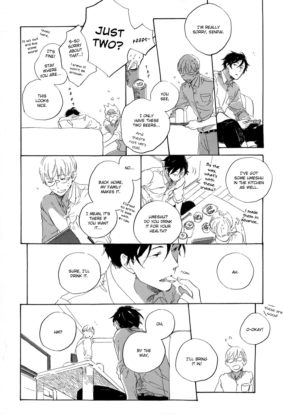 Yozora no Sumikko de, Chapter 9.1 page 28 - Chapter 9.1: Extras