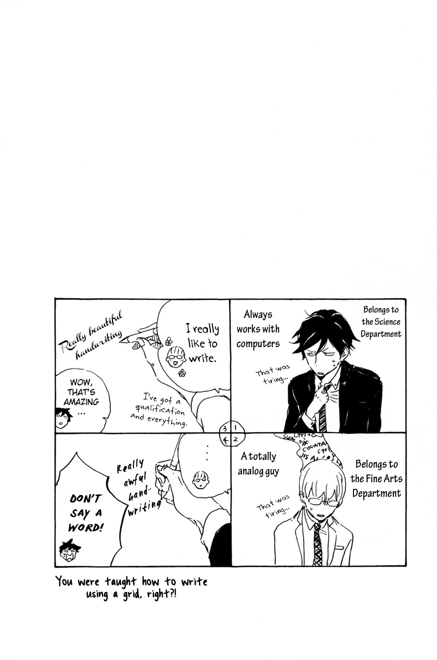 Yozora no Sumikko de, Chapter 9.1 page 8 - Chapter 9.1: Extras