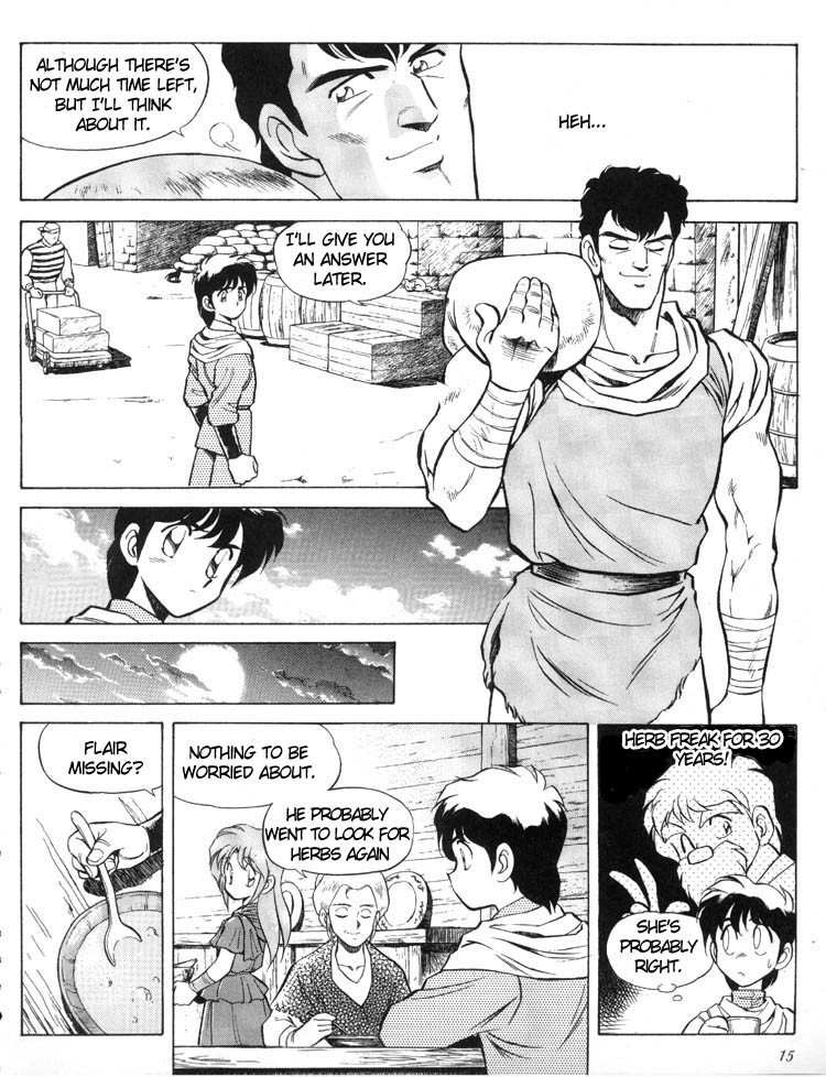 Ys Taiyou no Kamen Chapter 1 page 15 - Chapter 1: Set Sail