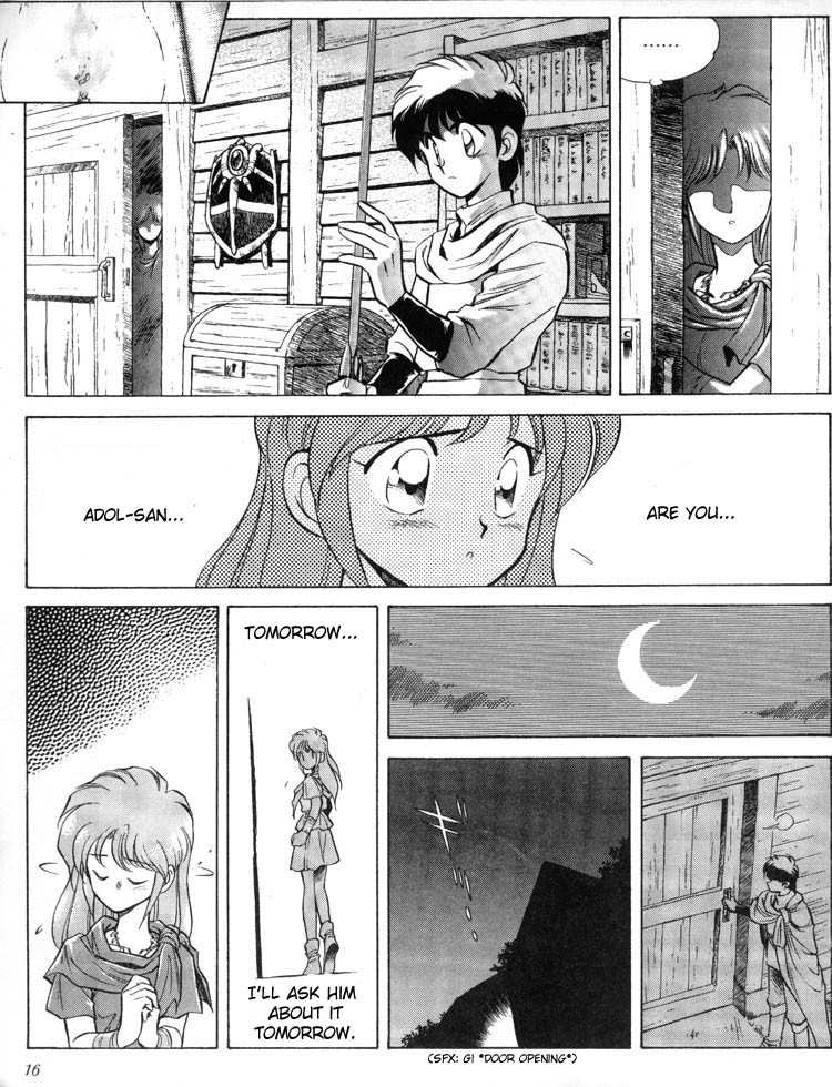 Ys Taiyou no Kamen Chapter 1 page 16 - Chapter 1: Set Sail