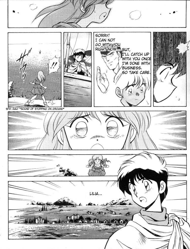 Ys Taiyou no Kamen Chapter 1 page 19 - Chapter 1: Set Sail