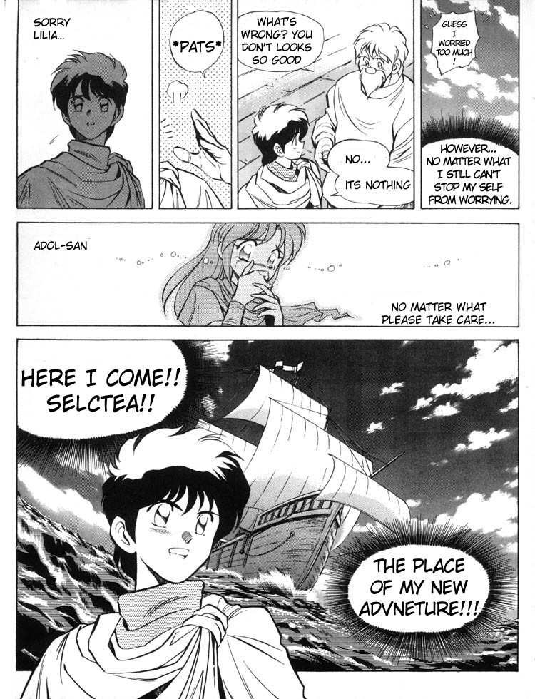 Ys Taiyou no Kamen Chapter 1 page 20 - Chapter 1: Set Sail