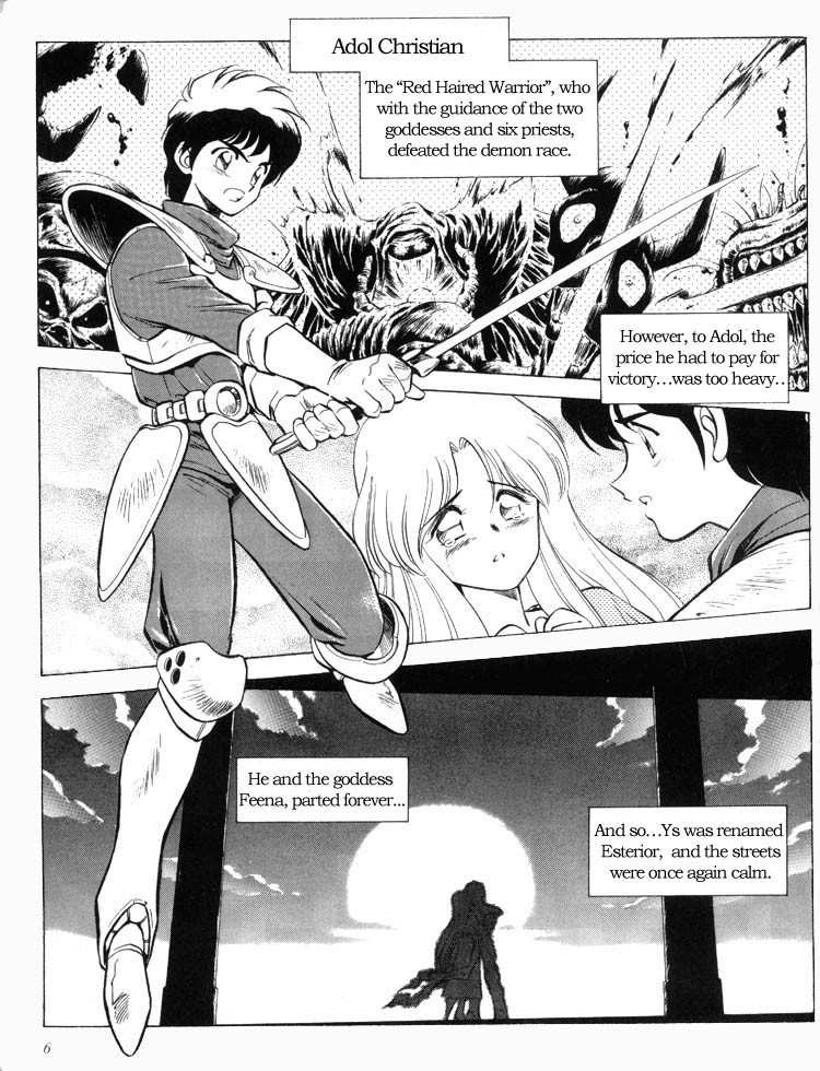 Ys Taiyou no Kamen Chapter 1 page 6 - Chapter 1: Set Sail