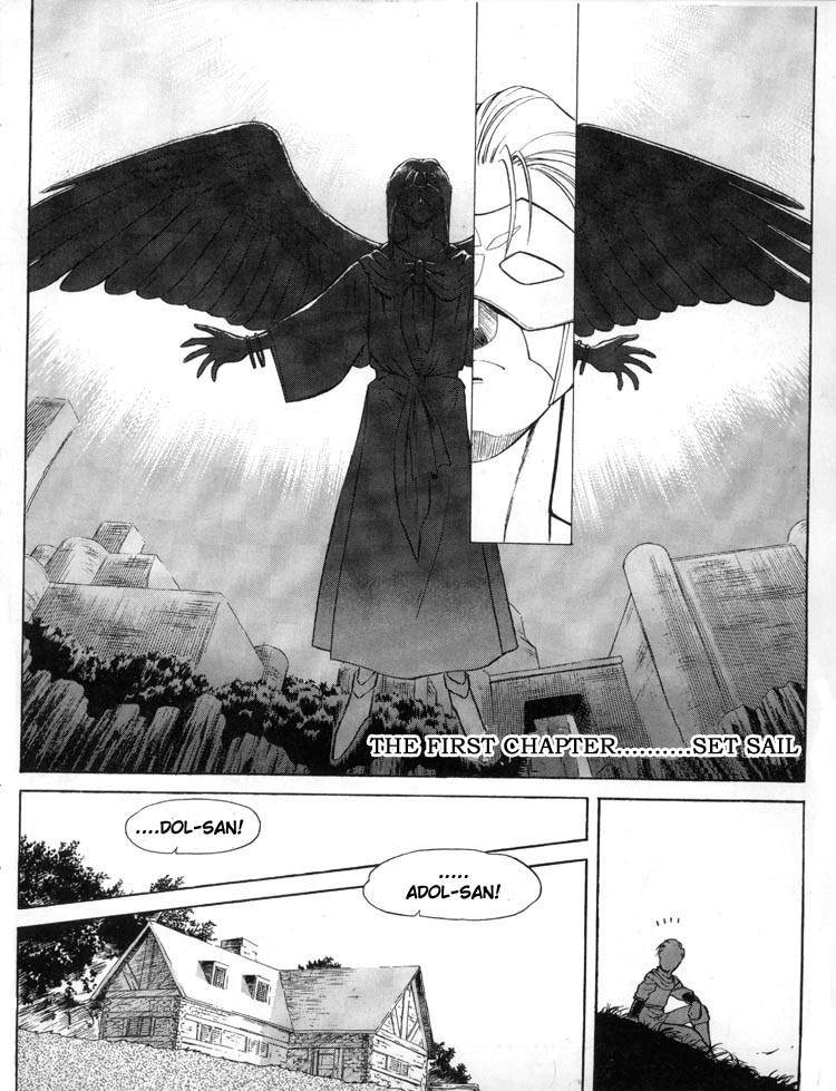 Ys Taiyou no Kamen Chapter 1 page 7 - Chapter 1: Set Sail