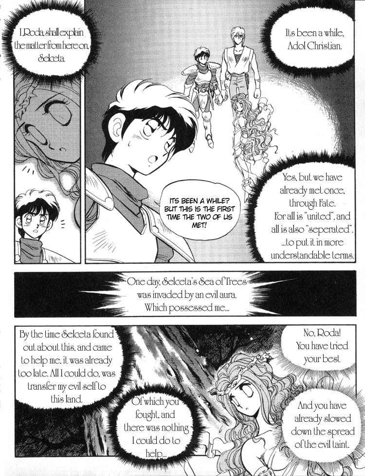 Ys Taiyou no Kamen Chapter 2 page 13 - Chapter 2: Selceta's Guidance