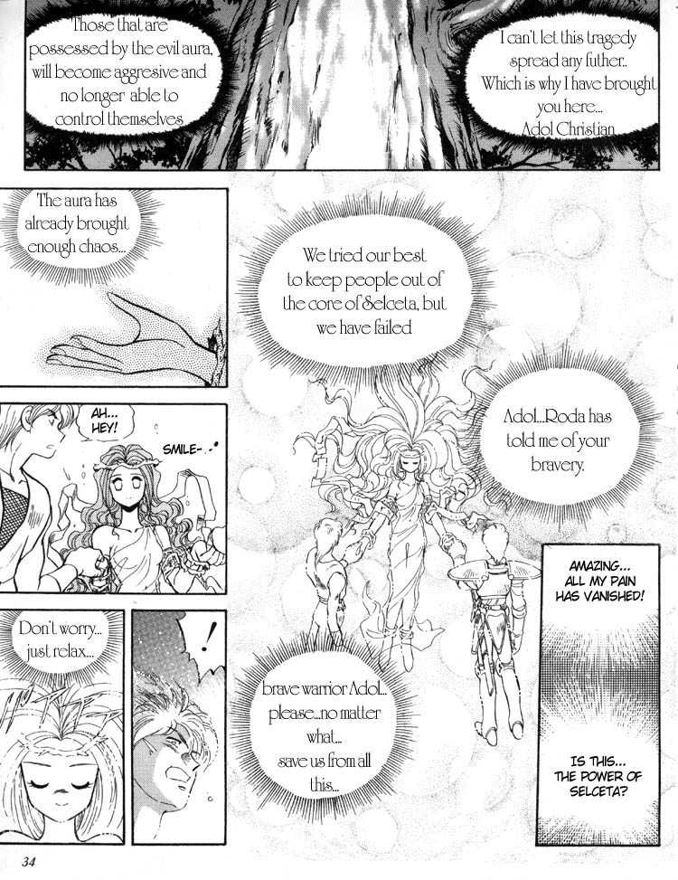 Ys Taiyou no Kamen Chapter 2 page 14 - Chapter 2: Selceta's Guidance